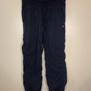 Lululemon black studio pants size 8